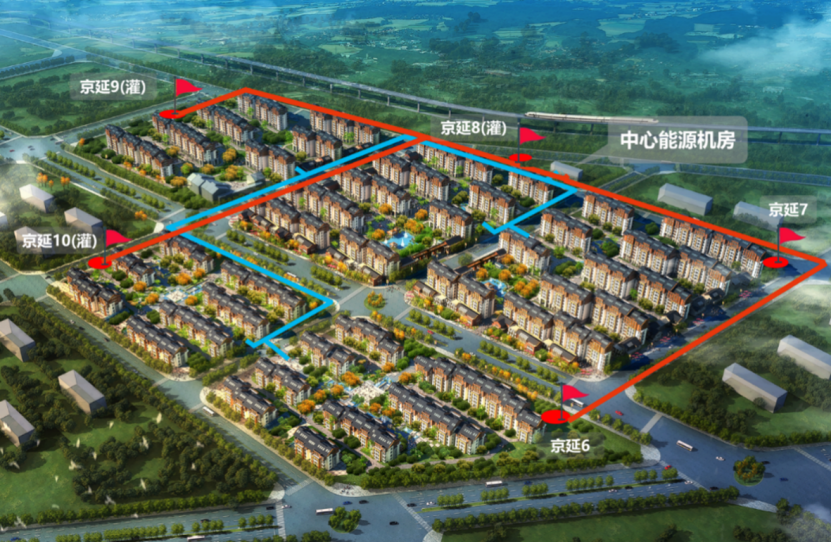 北京世園會(huì)安置房中深層地?zé)釤岜霉┡?xiàng)目-地大熱能