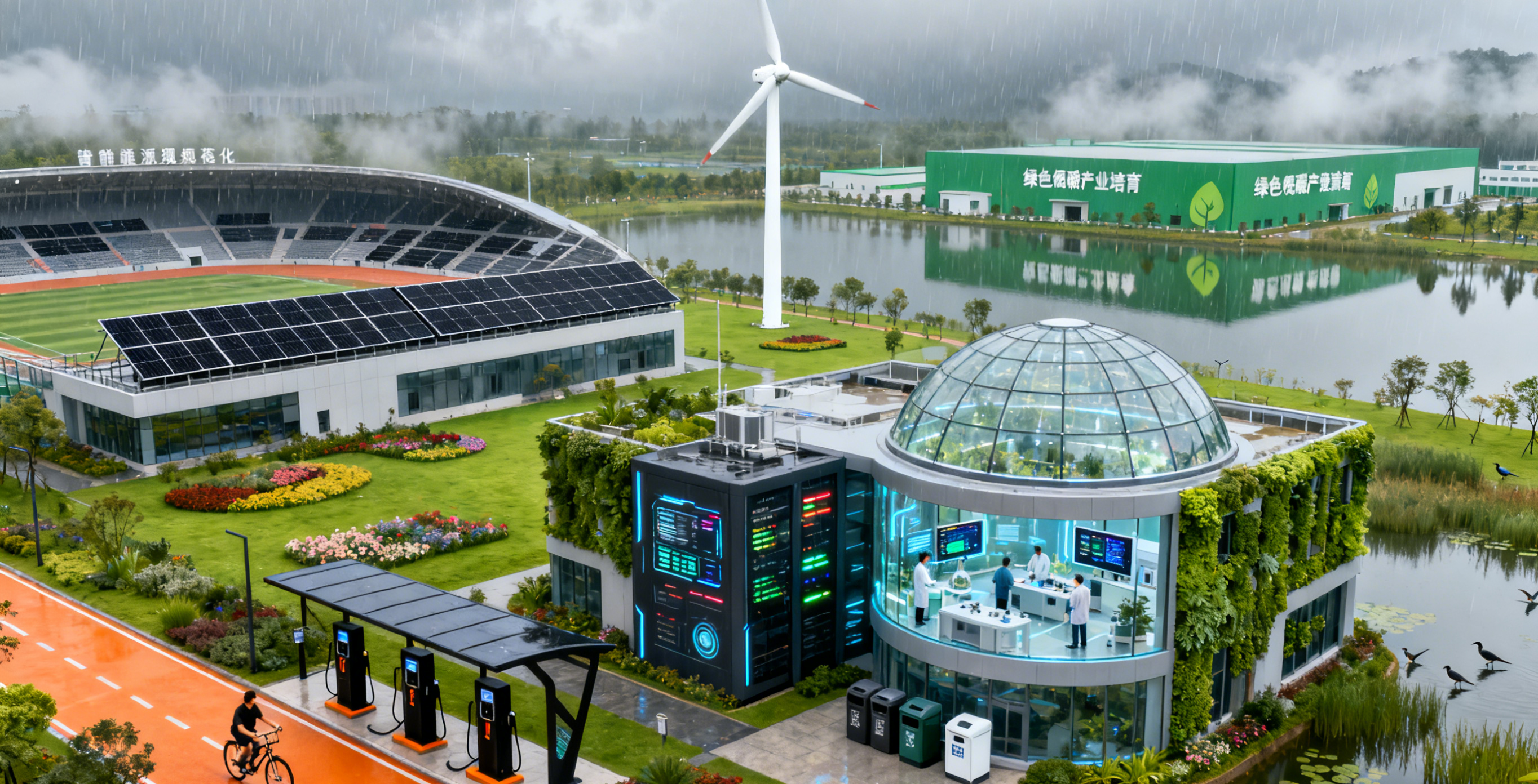 智慧與綠色雙輪驅動:零碳園區(qū)的核心邏輯-零碳綜合能源站-地大熱能 智慧與綠色雙輪驅動:零碳園區(qū)的核心邏輯-零碳綜合能源站-地大熱能